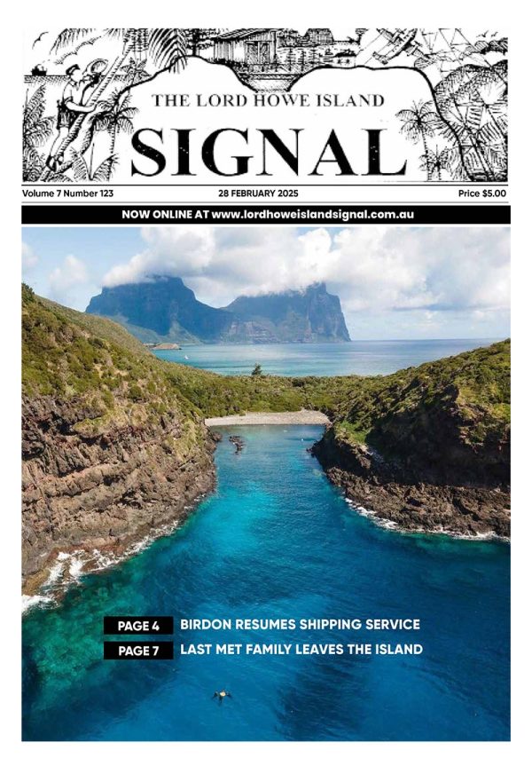 This months cover of The Signal Issue 123 features the stunning Lord Howe Island, featuring the prominent Mount Lidgbird and Mount Gower in the background. The Island's lush greenery, pristine beaches, and crystal-clear waters create a picturesque and serene environment.